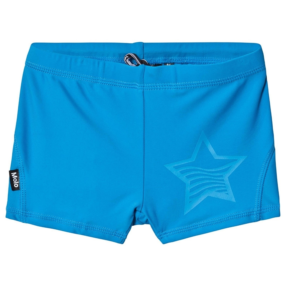 NWOT Molo Norton Solid Trunk Indigo Blue Swimshorts